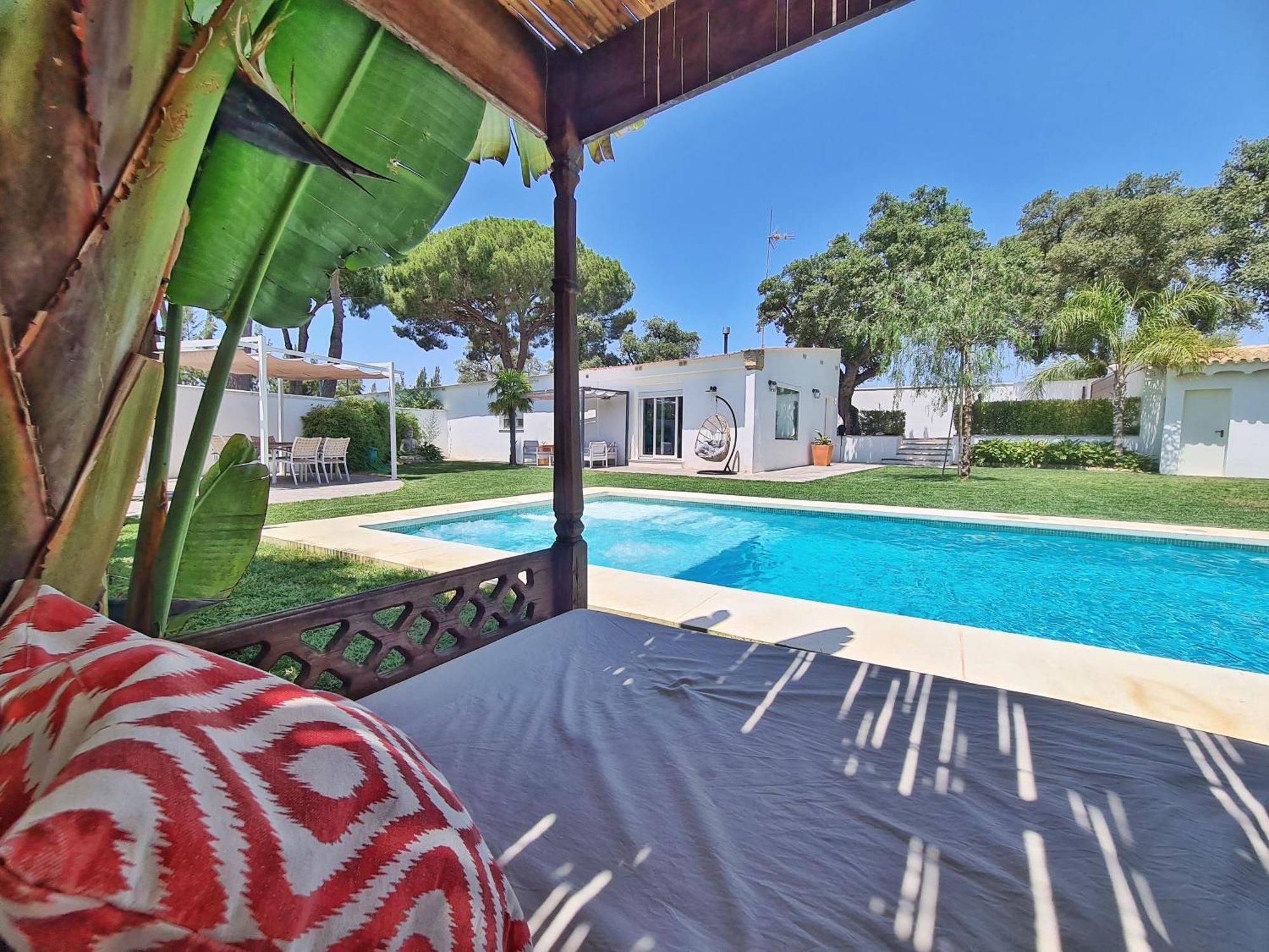 Villa Eden Casa Rural Lujo Con Chimenea Piscina Arcos de la Frontera Bagian luar foto